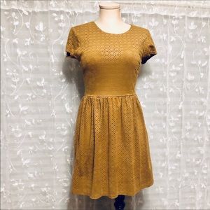 Mimi Chica Laser Cut Dress